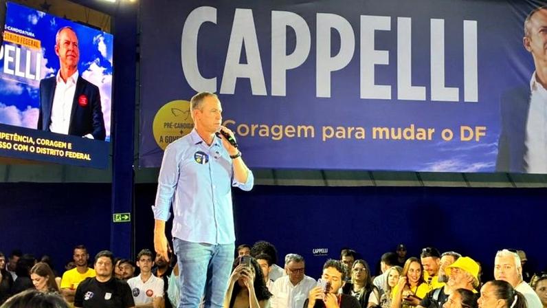 Cappelli lança pré-candidatura ao governo de Brasília