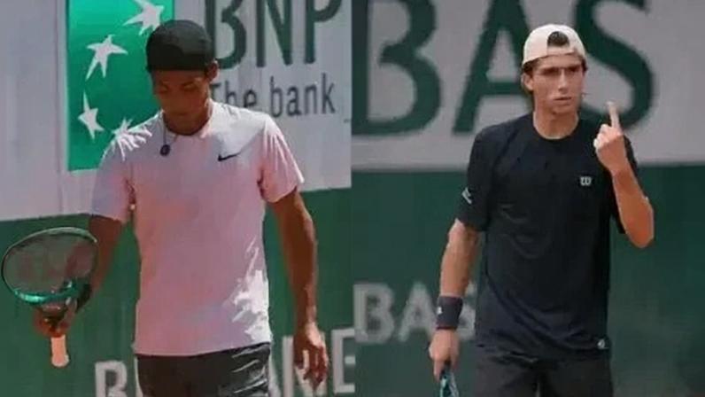 Luis Guto Miguel e Leonardo Storck Franca disputarão semifinal de Roland Garros juvenil