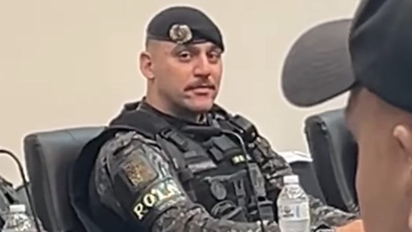 Na imagem, o irmão de Eloá Cristina Pimentel, Ronickson Pimentel dos Santos