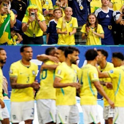 Brasil avança às oitavas de final da Copa após vencer a Escócia