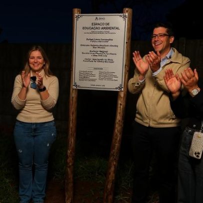 Prefeitura de Agudos inaugura espaço de educação ambiental no Parque da Família