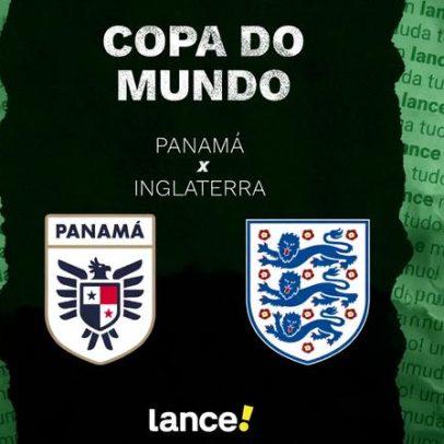 Panamá x Inglaterra: onde assistir ao jogo da Copa do Mundo