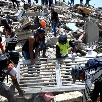 Resgates entram em fase crítica no terceiro dia após terremotos na Venezuela