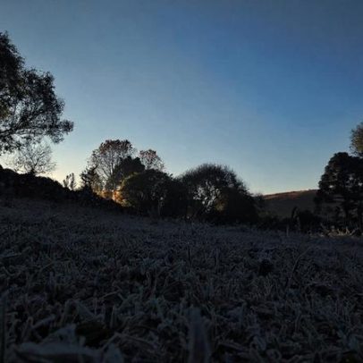 24 de junho registra o dia mais frio de 2026 no Brasil