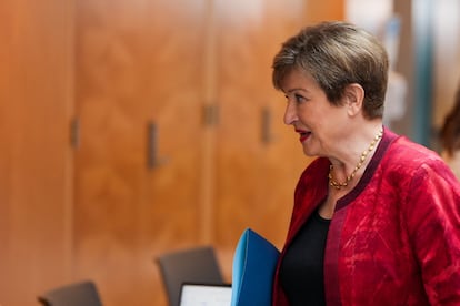 La directora gerente del FMI, Kristalina Georgieva, el pasado 15 de abril.