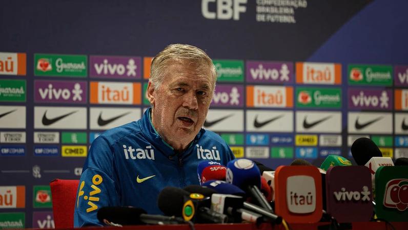 Carlo Ancelotti fará mais testes durante amistoso contra o Egito na Copa do Mundo