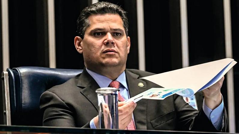 PAGAMENTO - Davi Alcolumbre: 30 milhões de dólares teriam sido depositados em contas no exterior (Carlos Moura/Agência Senado)