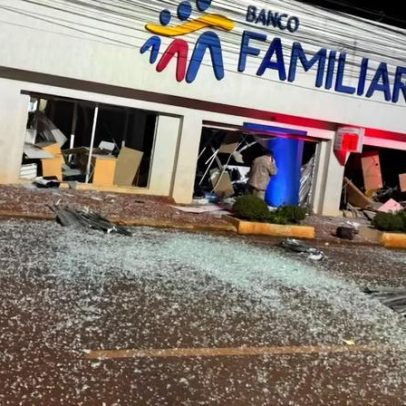 Mega-assalto a bancos no Paraguai com explosivos; brasileiros são suspeitos
