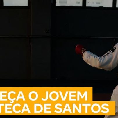 Jovem de Santos conquista medalha no Paulista Estudantil de karatê