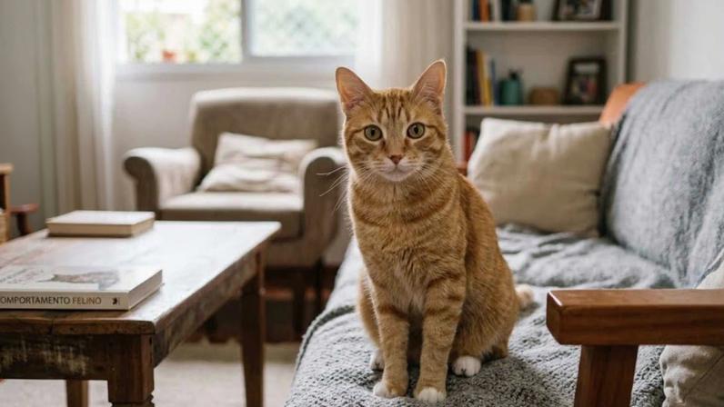 Olhar de gato: comportamento ou comunicação silenciosa?