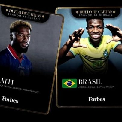 Brasil tem PIB 58 vezes maior que o do Haiti, aponta dados