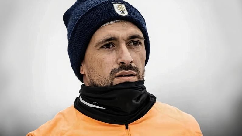 Arrascaeta, do Flamengo, em treino da seleção do Uruguai antes da Copa do Mundo