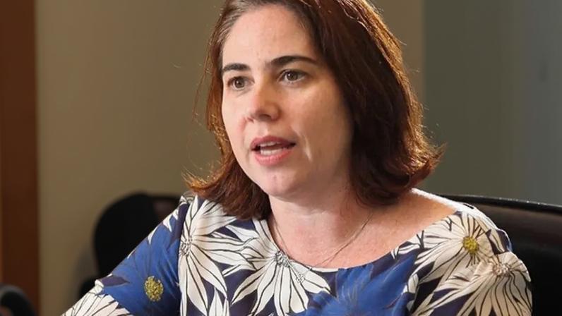 Samantha Longo, nova administradora da SAF do Vasco (Foto: Reprodução)