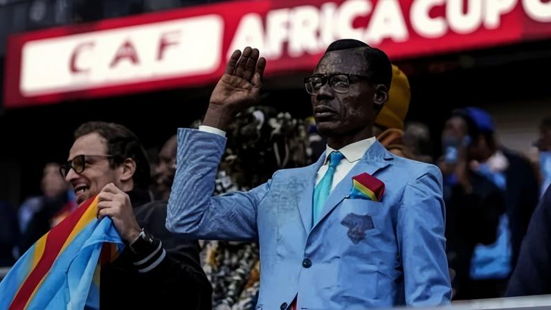 Michel Kuka Muladinga, torcedor símbolo da RD do Congo