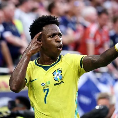 Vini Jr. dispara com Ancelotti e já encosta em Kaká entre os jogadores mais decisivos do treinador