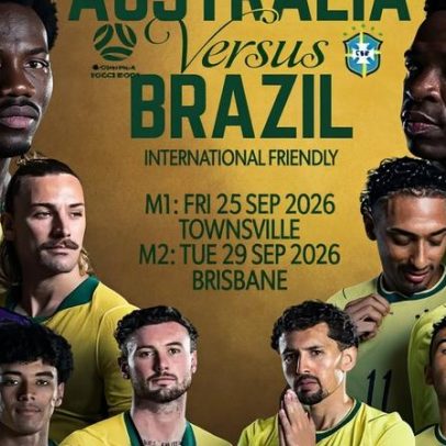 Austrália anuncia dois amistosos contra o Brasil em setembro