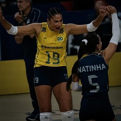 Brasil vence Bélgica e mantém invencibilidade na VNL de vôlei feminino