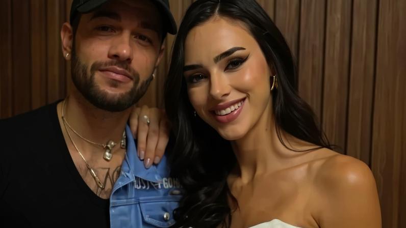 Neymar com a atual, Bruna Biancardi, Carol Duarte, Amanda Kimberlly - (Reprodução/Instagram)