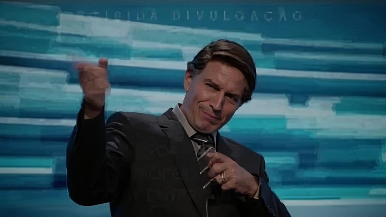 Cena do trailer do filme "Dark Horse", cinebiografia inspirada na trajetória política do ex-presidente Jair Bolsonaro (PL). (Foto: reprodução/X @paulofigueiredo08)