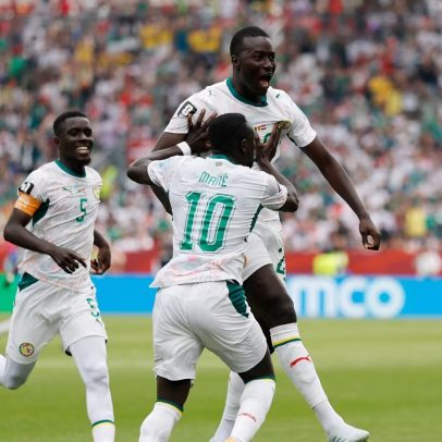 Senegal atropela o Iraque, faz 5 a 0 e segue vivo na Copa