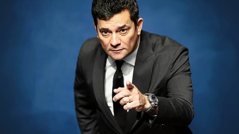 Sérgio Moro no plenário do Senado Federal, em 2023