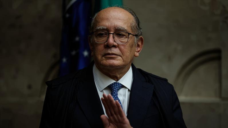 Gilmar Mendes em evento no STF