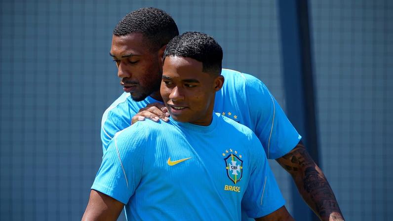 Endrick e Rayan, de 19 anos, ainda não foram utilizados por Ancelotti neste Mundial