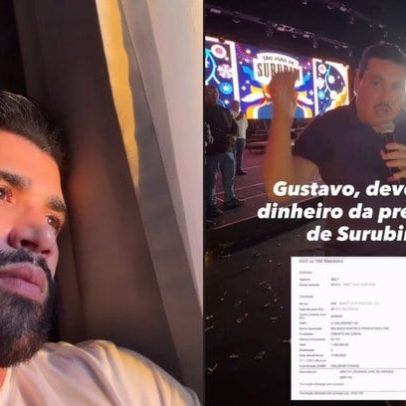 Show de Gusttavo Lima em Surubim é cancelado e revolta prefeitura