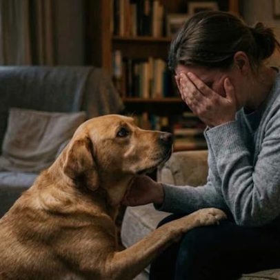 Cachorros detectam tristeza em humanos, conforme estudo
