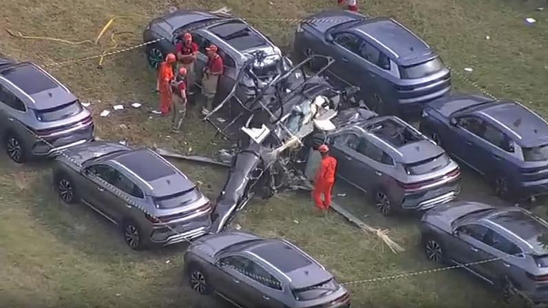Acidente entre helicópteros no Rio: voo irregular