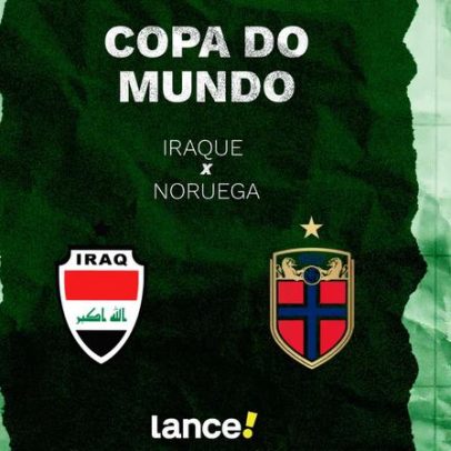 Iraque enfrenta Noruega; horário e onde assistir à Copa do Mundo