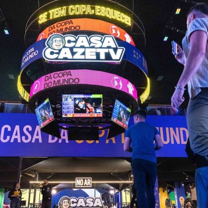 CazéTV e Globo disputam audiência da Copa em casas temáticas de SP
