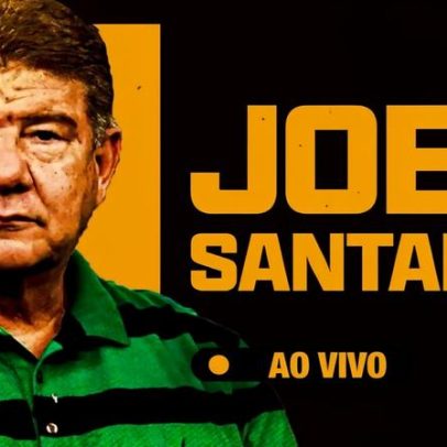 Joel Santana é convidado do Fut&Papo e participa ao vivo nesta quinta
