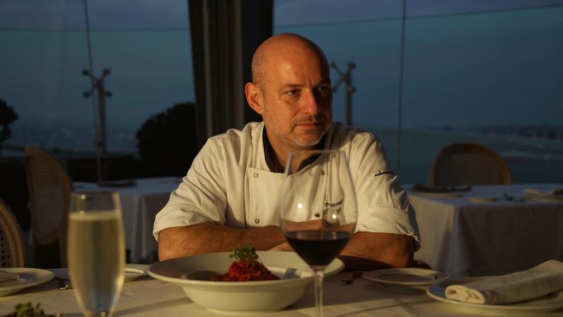 Terraço Itália tem novo chef, Moreno Colosimo, que busca alçar voos mais altos, enquanto renova e reafirma o restaurante na cena gastronômica de São Paulo. Foto: tiago queiroz/Estadao