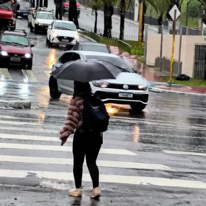 Frente fria chega e fim de semana terá tempo frio em SP
