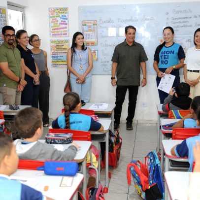 Secretário Executivo visita escola em Monteiro e reforça alfabetização