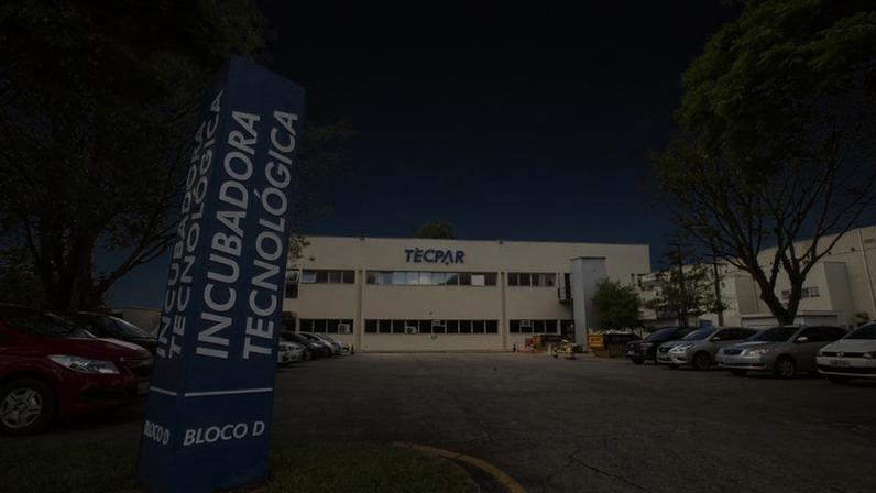 A fachada do Instituto de Tecnologia do Paraná