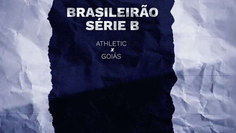 Athletic e Goiás se enfrentam pelo Brasileirão Série B (Arte / Lance!)