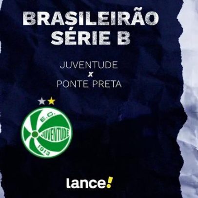 Juventude x Ponte Preta horários, onde assistir e escalações da Série B