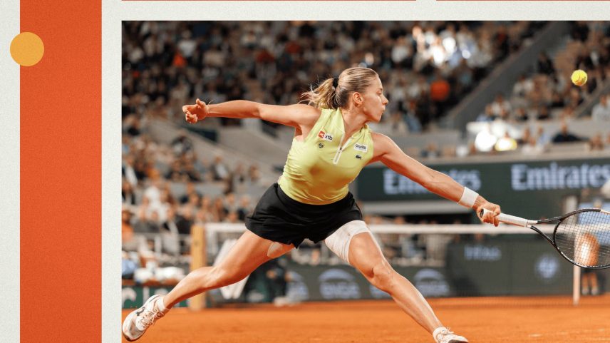 Maja Chwalińska's defense frustrated Diana Shnaider throughout their semifinal.