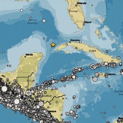 Terremoto de magnitude 6,1 é registrado próximo a Cuba