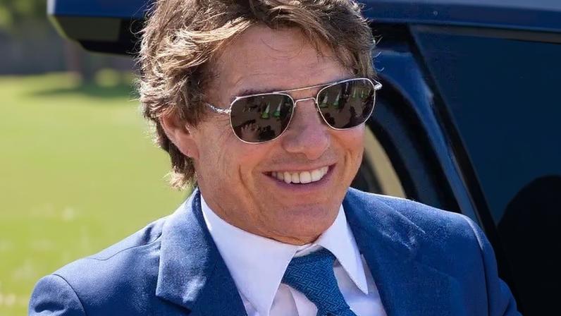 Tom Cruise e Flavio Bolsonaro - (Reprodução/Instagram)