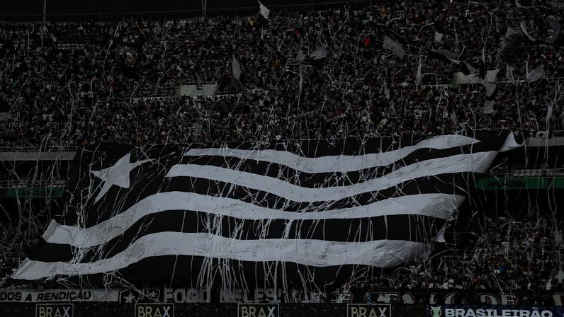 Torcida do Botafogo no Estádio Nilton Santos (Foto: Vítor Silva/Botafogo)