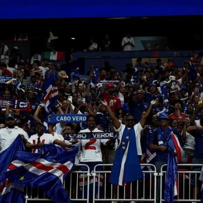 Cabo Verde comemora empate com Espanha nas ruas