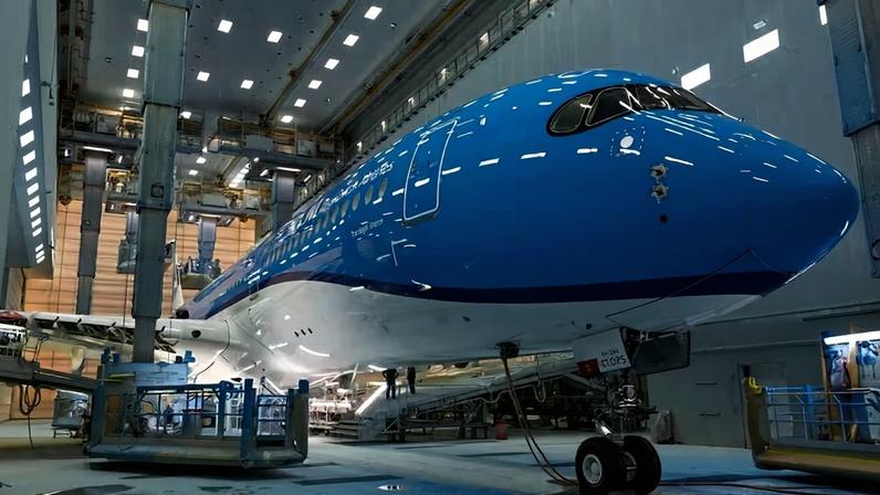 Primeiro Airbus A350 da KLM