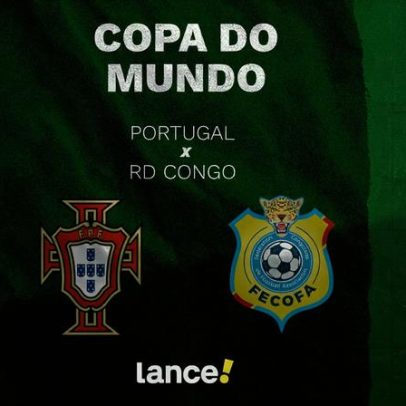 Onde assistir Portugal x RD Congo pela Copa do Mundo