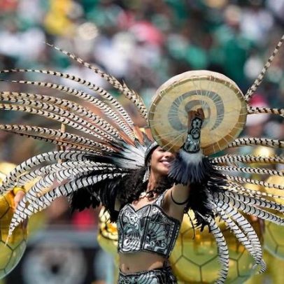Abertura da Copa exalta cultura do México, mas teve playback e duração curta