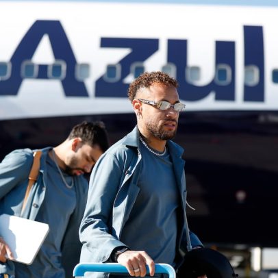 Neymar não viaja para amistoso e tem previsão de retorno a campo