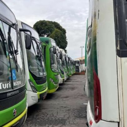 Funcionários sem salários paralisam transporte público em Sete Lagoas