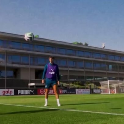 Portugal se prepara para amistoso internacional contra o Chile